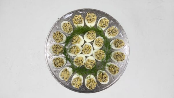 Stuffed Eggs with Mushrooms