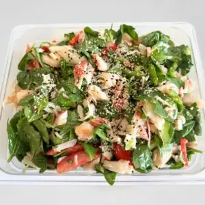 Spinach Seafood Salad