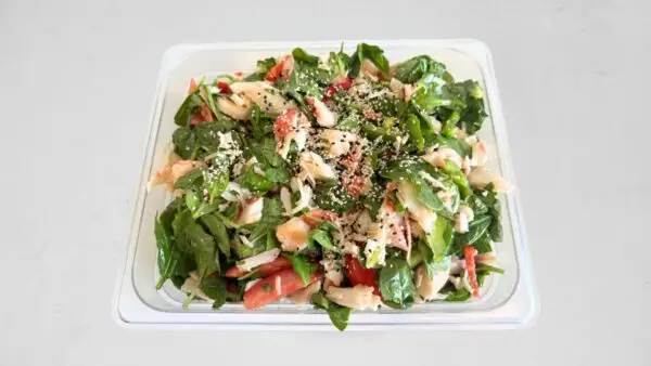 Spinach Seafood Salad